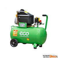 Компрессор ECO AE-501-3 (260 л/мин, 8 атм, коаксиальный, масляный, ресив. 50 л, 220 В, 1.80 кВт)