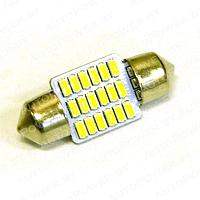 Светодиод T11 (C5W; SV8,5 18SMD 31мм) (салон, подсветка номера, багажник, капот)