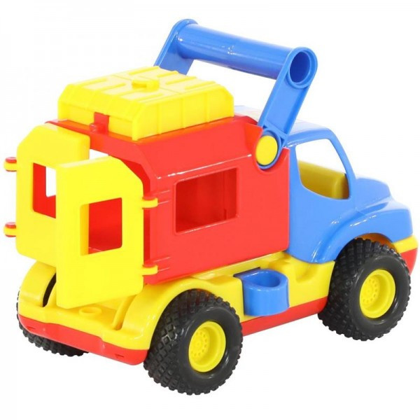 Детская игрушка "КонсТрак - фургон", автомобиль (в сеточке) арт. 0544 Полесье - фото 6 - id-p139488924