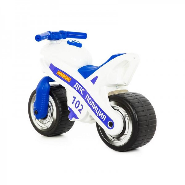 Детская игрушка Каталка-мотоцикл "МХ" (Полиция) арт. 80622 Полесье - фото 3 - id-p139488925