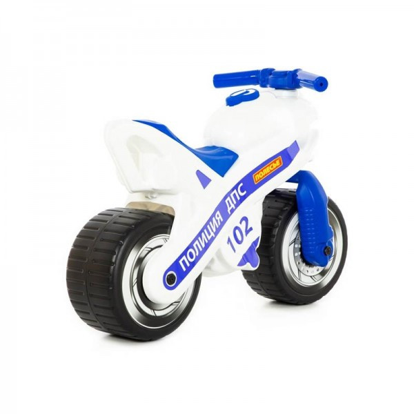 Детская игрушка Каталка-мотоцикл "МХ" (Полиция) арт. 80622 Полесье - фото 4 - id-p139488925