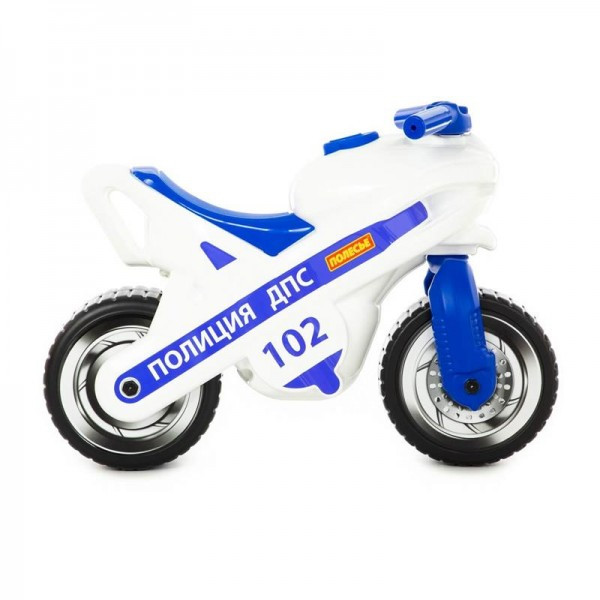 Детская игрушка Каталка-мотоцикл "МХ" (Полиция) арт. 80622 Полесье - фото 5 - id-p139488925