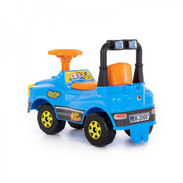 Детская игрушка Автомобиль Джип-каталка - №2 (голубой) арт. 62871 Полесье - фото 3 - id-p139488932