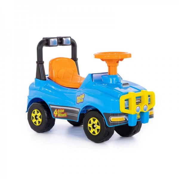 Детская игрушка Автомобиль Джип-каталка - №2 (голубой) арт. 62871 Полесье - фото 6 - id-p139488932
