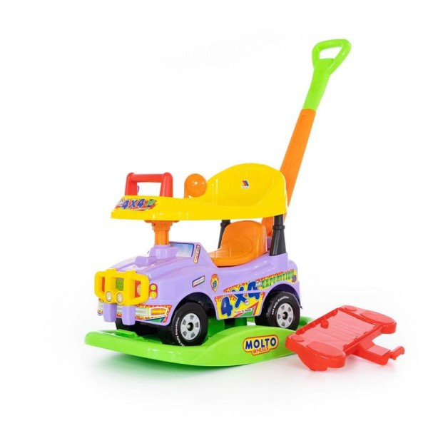 Детская игрушка Автомобиль Джип-каталка "Викинг" многофункциональный - №2 (сиреневый) арт. 63014 Полесье - фото 1 - id-p139488935