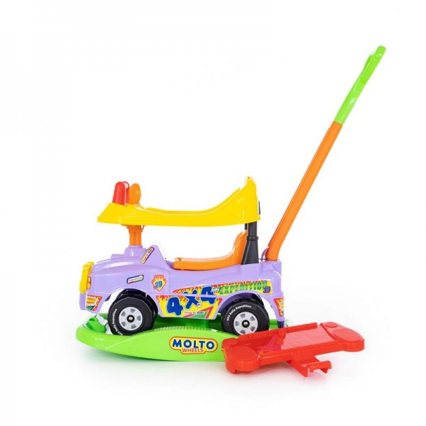 Детская игрушка Автомобиль Джип-каталка "Викинг" многофункциональный - №2 (сиреневый) арт. 63014 Полесье - фото 2 - id-p139488935