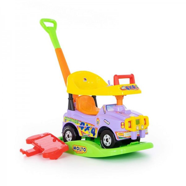 Детская игрушка Автомобиль Джип-каталка "Викинг" многофункциональный - №2 (сиреневый) арт. 63014 Полесье - фото 6 - id-p139488935