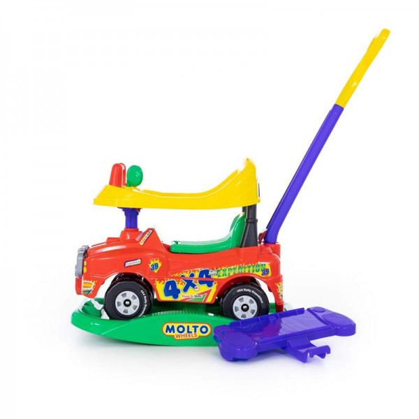 Детская игрушка Автомобиль Джип-каталка "Викинг" многофункциональный (красный) арт. 62970 Полесье - фото 2 - id-p139488937