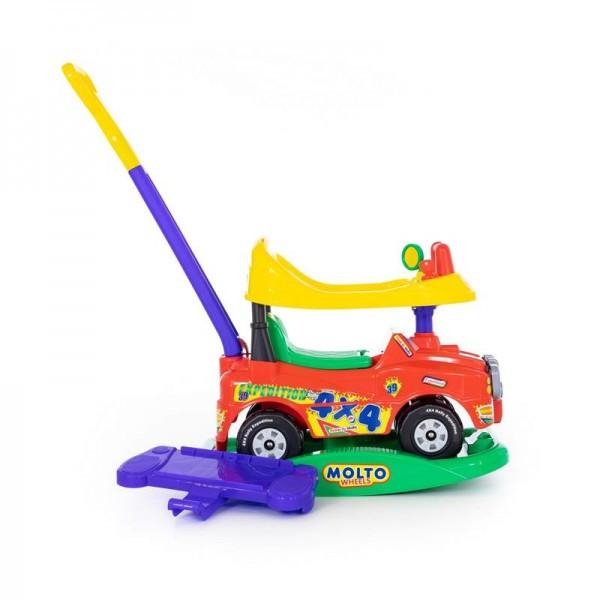Детская игрушка Автомобиль Джип-каталка "Викинг" многофункциональный (красный) арт. 62970 Полесье - фото 5 - id-p139488937