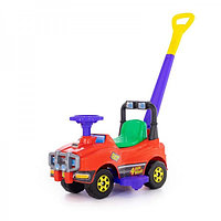 Детская игрушка Автомобиль Джип-каталка с ручкой (красный) арт. 62918 Полесье