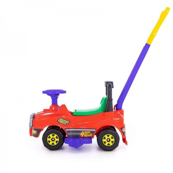 Детская игрушка Автомобиль Джип-каталка с ручкой (красный) арт. 62918 Полесье - фото 2 - id-p139488940