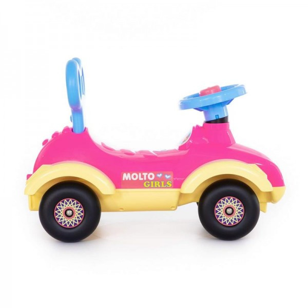 Детская игрушка Каталка-автомобиль для девочек "Сабрина" (со звуковым сигналом) арт. 7970 Полесье - фото 5 - id-p139488944