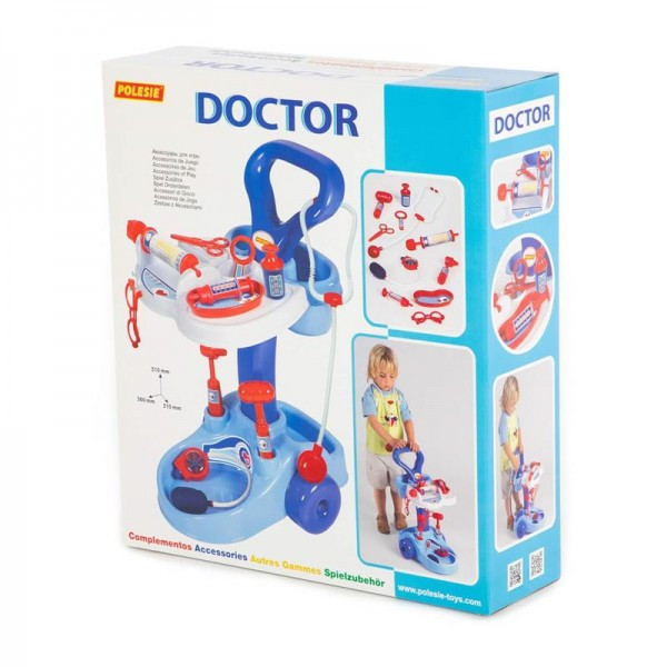 Детская игрушка Набор "Доктор" (в коробке) арт. 36582 Полесье - фото 2 - id-p139488960