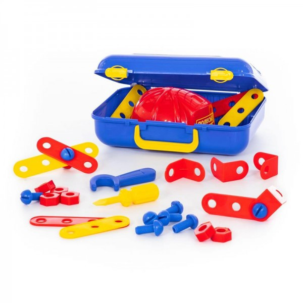 Детская игрушка Набор "Механик 2" (31 элемент) (в чемодане) арт. 43184 Полесье - фото 3 - id-p139488967