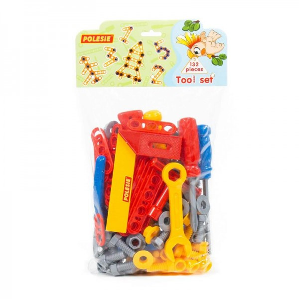 Детская игрушка Набор инструментов №6 (132 элемента) (в пакете) арт. 47205 Полесье - фото 6 - id-p139488970