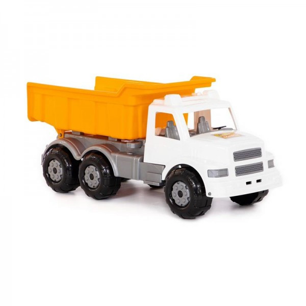 Детская игрушка "Буран", автомобиль дорожный (бело-оранжевый) арт. 43689 Полесье - фото 5 - id-p139488994
