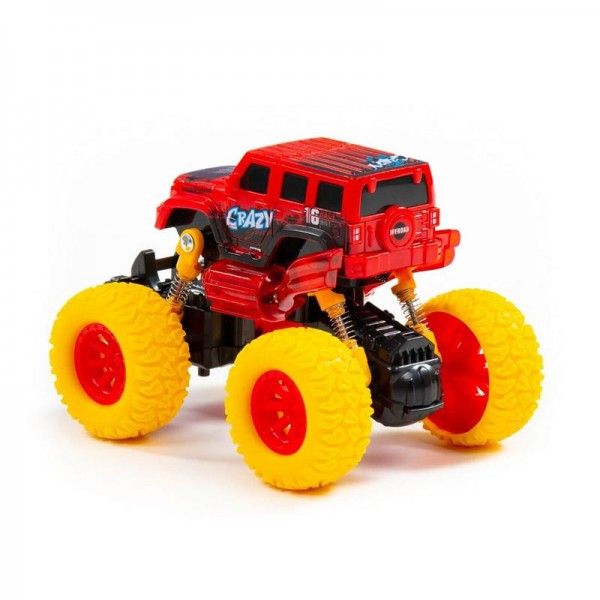 Детская игрушка "Монстр РАЛЛИ" - "Крэйзи", автомобиль инерционный (со светом и звуком) (в коробке) арт. 78872 - фото 3 - id-p139488998