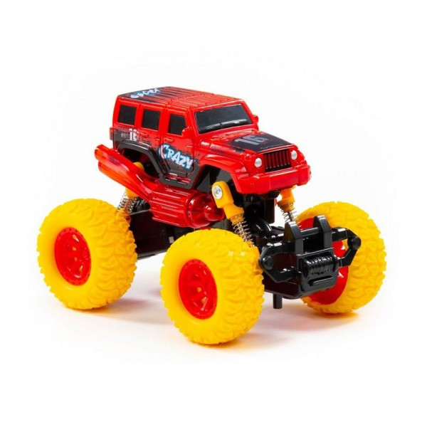 Детская игрушка "Монстр РАЛЛИ" - "Крэйзи", автомобиль инерционный (со светом и звуком) (в коробке) арт. 78872 - фото 5 - id-p139488998