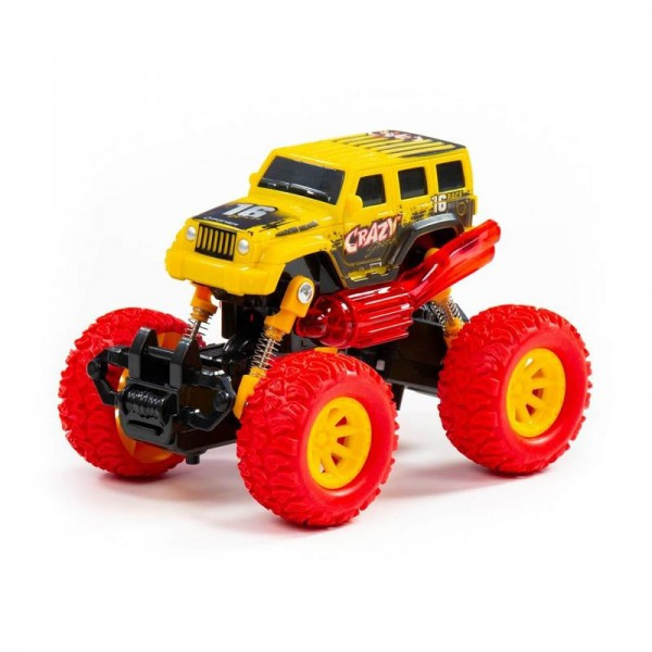 Детская игрушка "Монстр РАЛЛИ" - "Крэйзи", автомобиль инерционный (со светом и звуком) (в коробке) арт. 78872 - фото 6 - id-p139488998