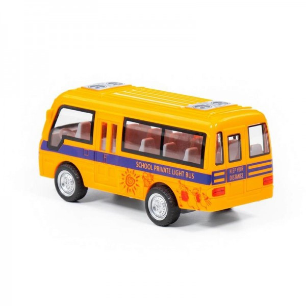 Детская игрушка "Школьный автобус", автомобиль инерционный (со светом и звуком) (в коробке) арт. 78971 Полесье - фото 2 - id-p139489003