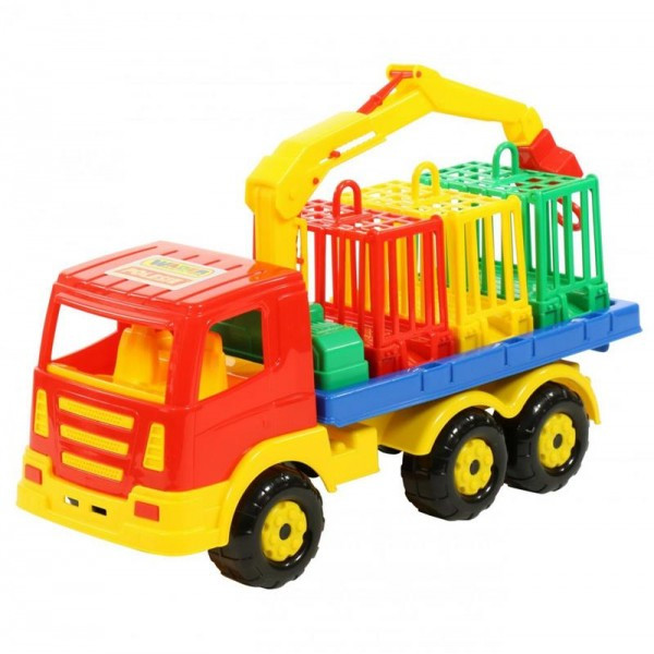 Детская игрушка "Престиж", автомобиль для перевозки зверей арт. 44204 Полесье - фото 1 - id-p139489008
