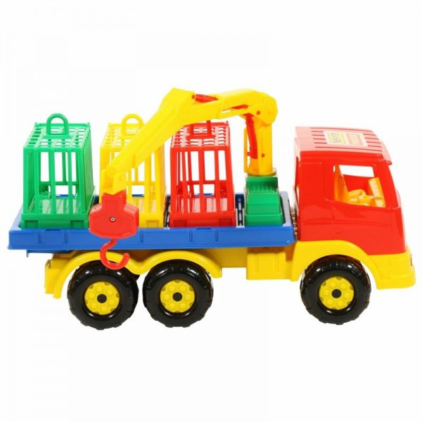 Детская игрушка "Престиж", автомобиль для перевозки зверей арт. 44204 Полесье - фото 3 - id-p139489008