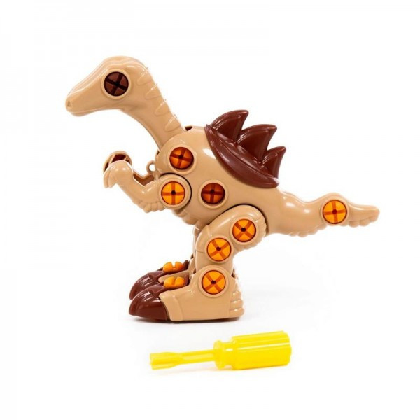 Детская игрушка Конструктор-динозавр "Велоцираптор" (36 элементов) (в пакете) арт. 76823 Полесье - фото 2 - id-p139489051