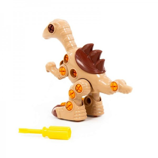 Детская игрушка Конструктор-динозавр "Велоцираптор" (36 элементов) (в пакете) арт. 76823 Полесье - фото 3 - id-p139489051