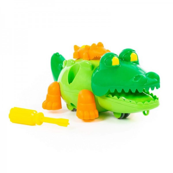 Детская игрушка Конструктор "Крокодил" (17 элементов) (в пакете) арт. 84446 Полесье - фото 5 - id-p139489056