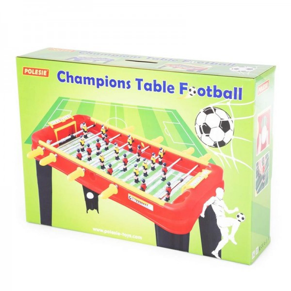 Детский игровой набор "Мини-футбол "Champions" №1" с ручками (красный) (в коробке) арт. 67562 Полесье - фото 5 - id-p139489058