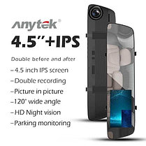 Зеркало видеорегистратор Anytek A5+, фото 3