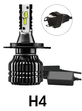 Светодиодная лампа Q5 H4 (комплект 2 шт) - фото 3 - id-p139521828