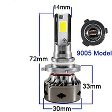 Светодиодная лампа A9 HB3 9005 (комплект 2 шт)