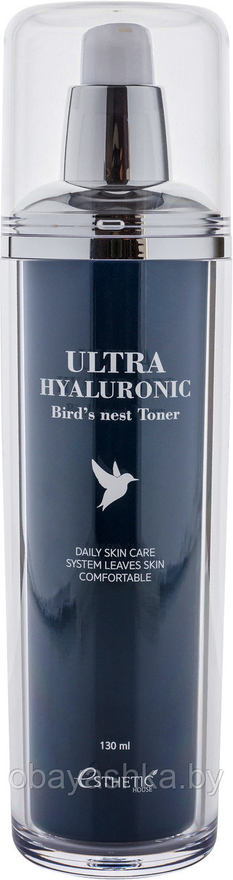 [ESTHETIC HOUSE] ЛАСТОЧКА/ГИАЛУРОН Тонер для лица Ultra Hyaluronic acid Bird's nest Toner, 130 мл - фото 1 - id-p139522751