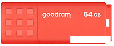 USB Flash GOODRAM UME3 64GB (оранжевый) - фото 1 - id-p139524271