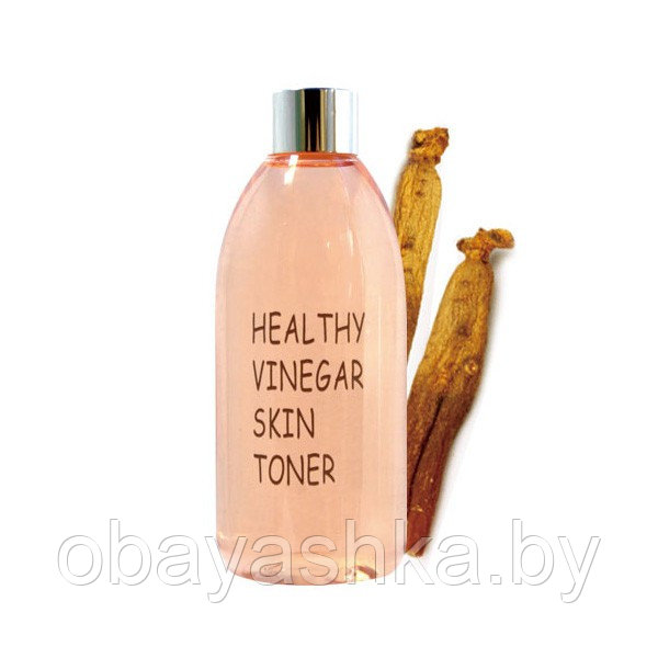 [REALSKIN] Тонер для лица КРАСНЫЙ ЖЕНЬШЕНЬ Healthy vinegar skin toner (Red ginseng), 300 мл - фото 1 - id-p139528126