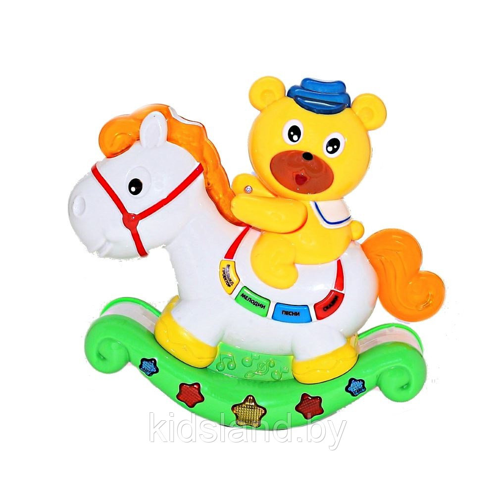 Музыкальная игрушка-проектор "Медвежонок и лошадь", арт. 7481 - фото 2 - id-p139535215