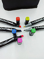 Маркеры для скетчинга Touch, набор 36 цветов (двухсторонние), фото 3