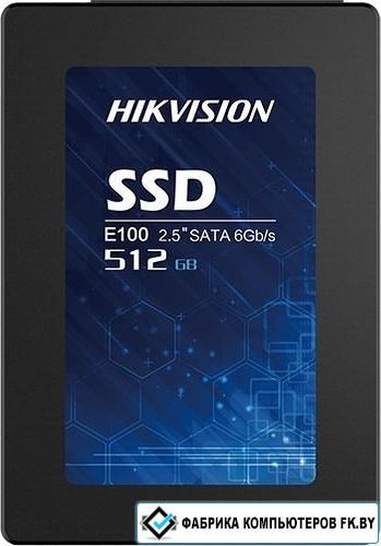 SSD Hikvision E100 512GB HS-SSD-E100/512G - фото 1 - id-p139535954