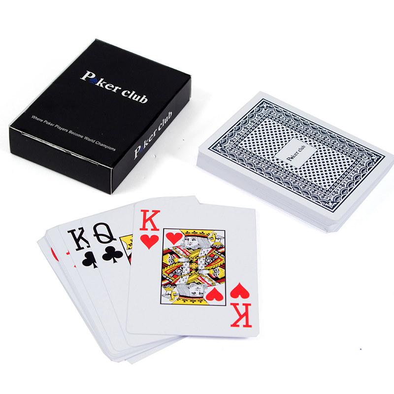 Игральные карты Poker club пластиковые - фото 2 - id-p139538485