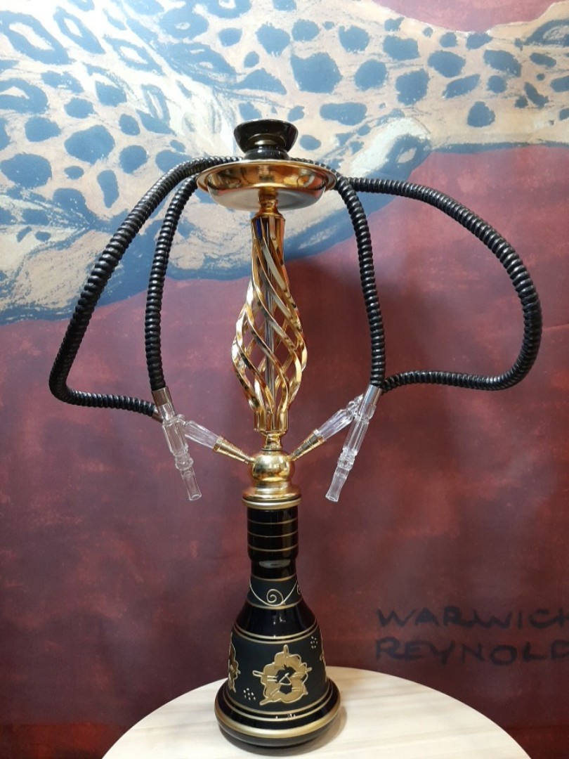 Кальян  HOOKAH "Золотая иллюзия", 2 трубки 57 см.