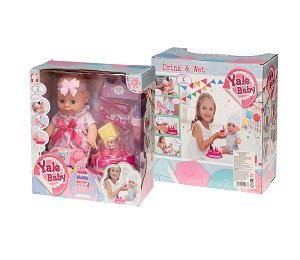 Кукла Пупс Yale Baby + торт арт.YL1822L - фото 1 - id-p139554440