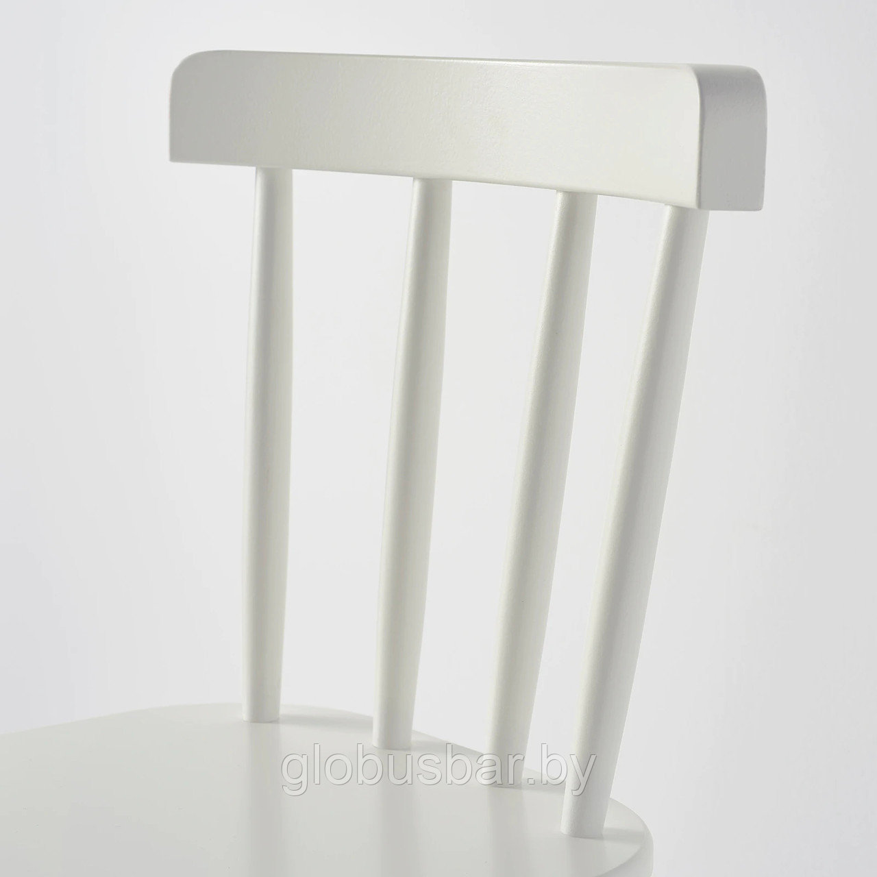AGAM АГАМ Детский высокий стул для столовой, белый, икеа - фото 4 - id-p139557804