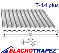 Профнастил Т14 plus, Кровельный, Производство: Польша "Blachotrapez"