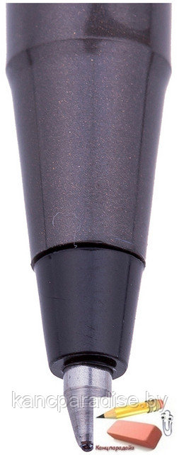 Ручка-роллер Luxor, 0,7 мм., одноразовая, черная - фото 2 - id-p139558707