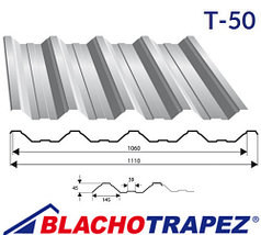Профнастил Т50, Кровельный, Производство: Польша "Blachotrapez"