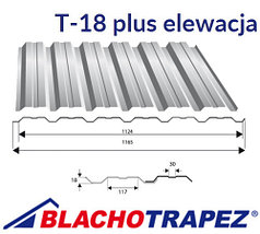 Профнастил Т18 plus, Стеновой, Производство: Польша "Blachotrapez"