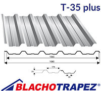 Профнастил Т35 plus, Кровельный, Производство: Польша "Blachotrapez"