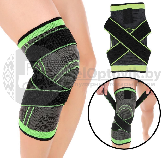 Суппорт колена (наколенник) трикотажный Knee Support 8324 Размер M - фото 7 - id-p139559920