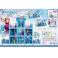 Большой домик Frozen холодное сердце с мебелью